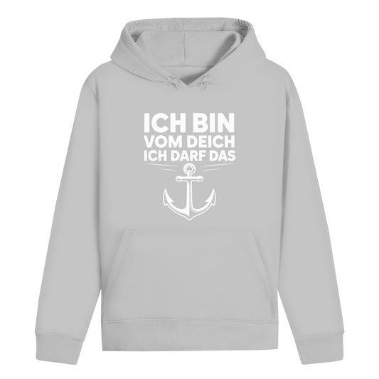 ICH BIN VOM DEICH ICH DARF DAS HOODIE
