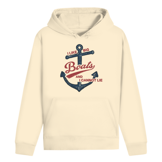 I LIKE BIG BOATS HOODIE