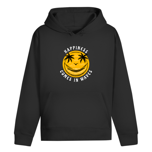 HAPPINESS COMES IN WAVES HOODIE