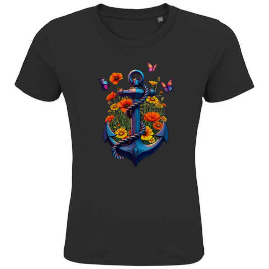 FLOWER POWER ANCHOR T-SHIRT KIDS