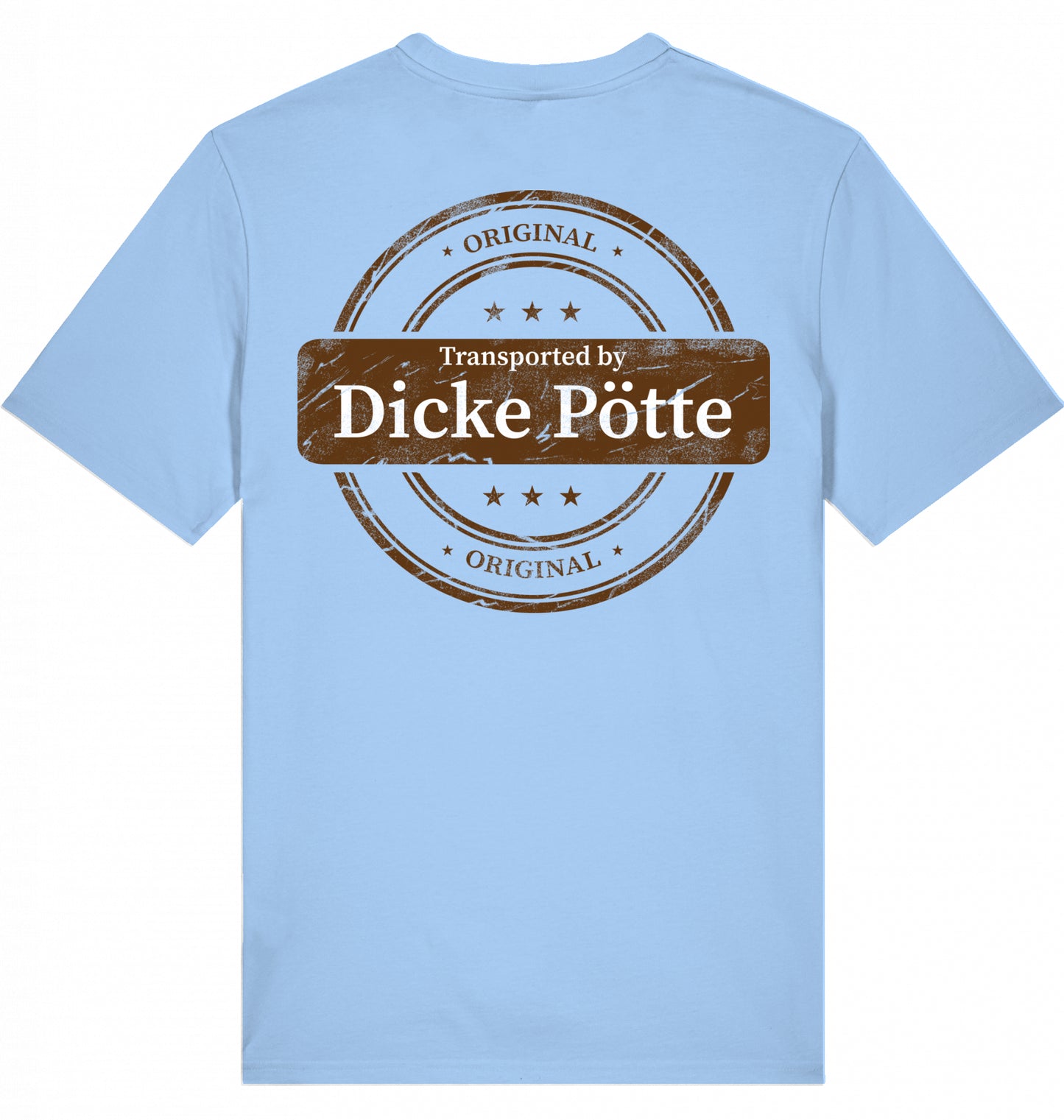 SHIPPED BY DICKE PÖTTE T-SHIRT MIT BACKPRINT