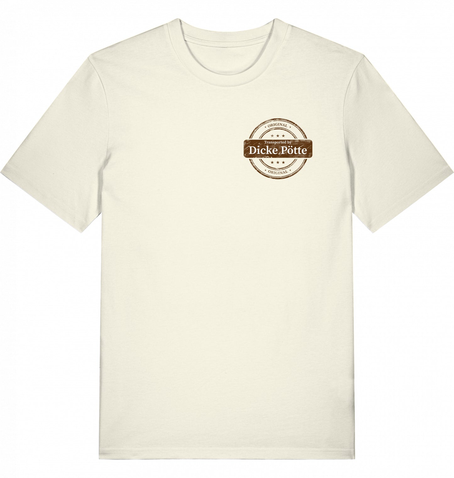 SHIPPED BY DICKE PÖTTE T-SHIRT MIT BACKPRINT