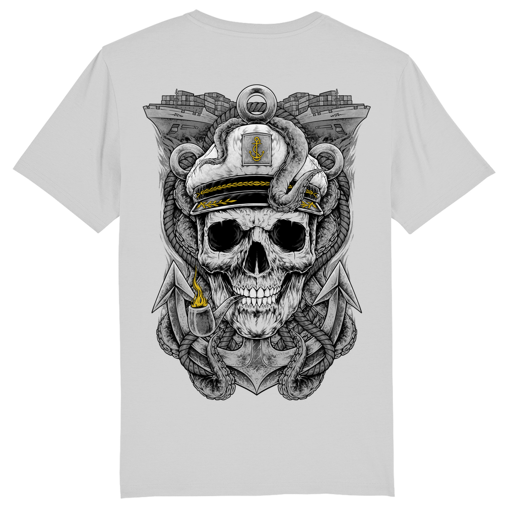 CAPTAIN SKULL T-SHIRT BACKPRINT