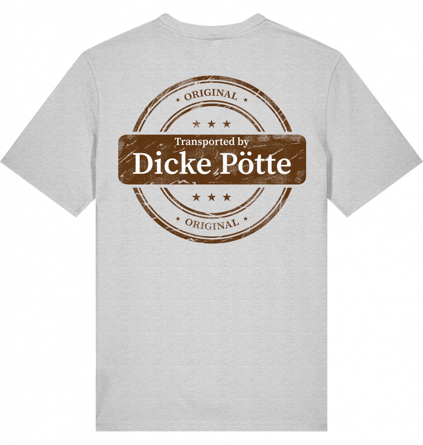 SHIPPED BY DICKE PÖTTE T-SHIRT MIT BACKPRINT