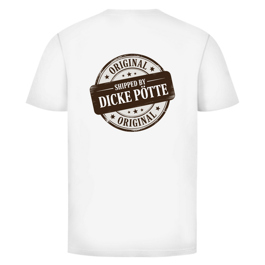 TRANSPORTED BY DICKE PÖTTE Backprint Shirt