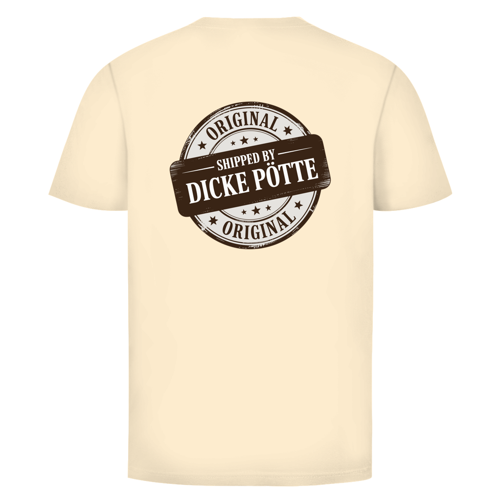 TRANSPORTED BY DICKE PÖTTE Backprint Shirt