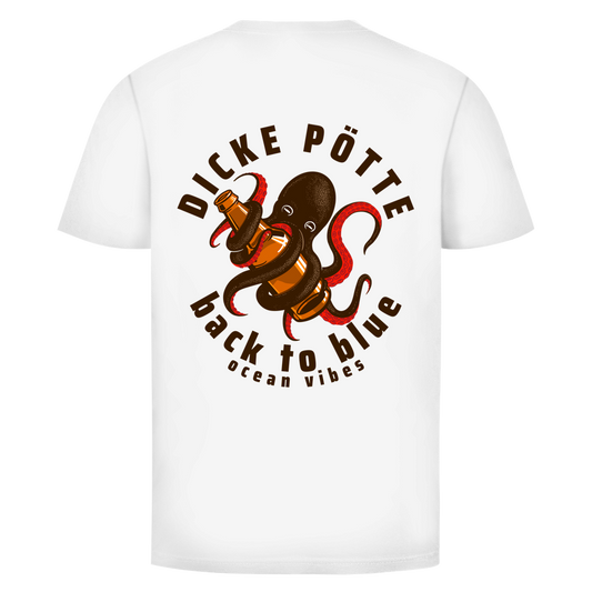 BACK TO BLUE Backprint Shirt