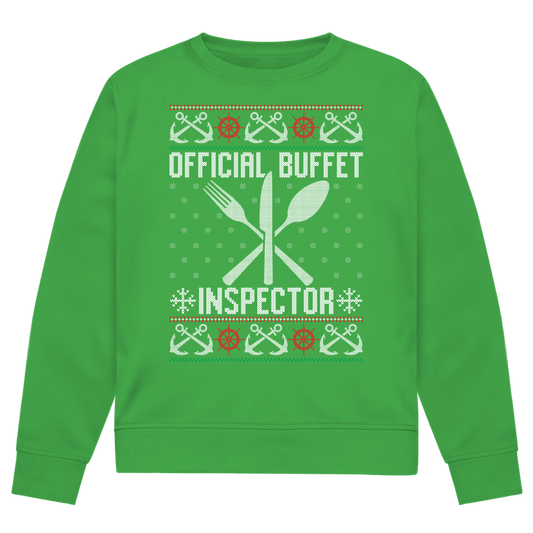 OFFICIAL BUFFET INSPECTOR SWEATER