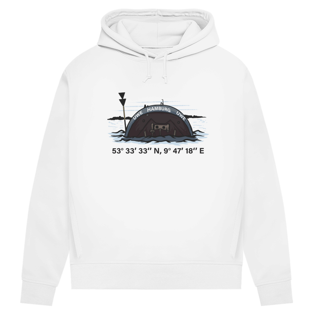 Damen Premium Bio Hoodie UWE HAMBURG