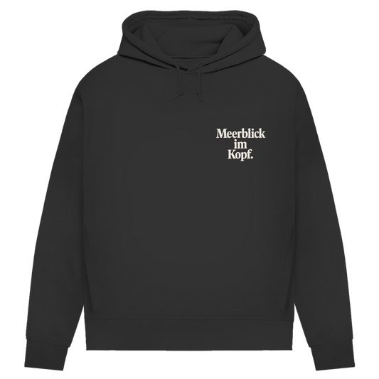Damen Premium Bio Hoodie MEERBLICK IM KOPF
