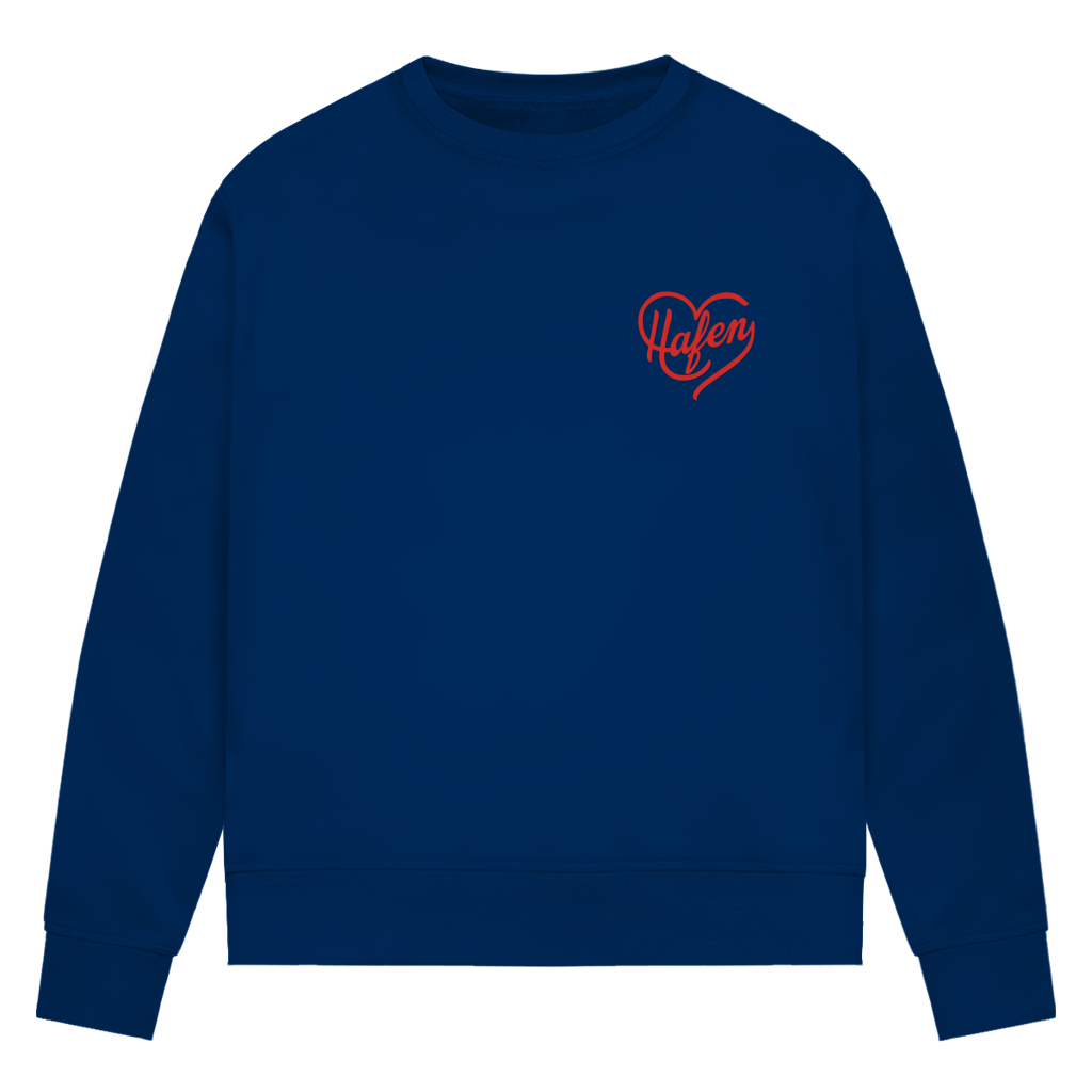 Damen Premium Bio Sweater HAFENLIEBE