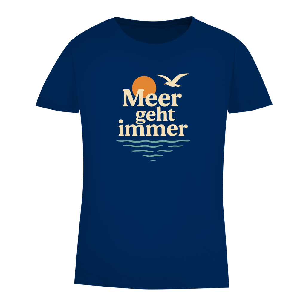 MEER GEHT IMMER Damen Bio Shirt