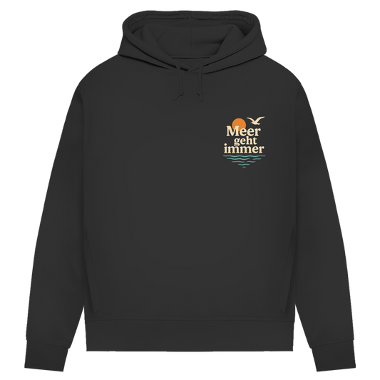 Damen Premium Bio Hoodie MEER GEHT IMMER
