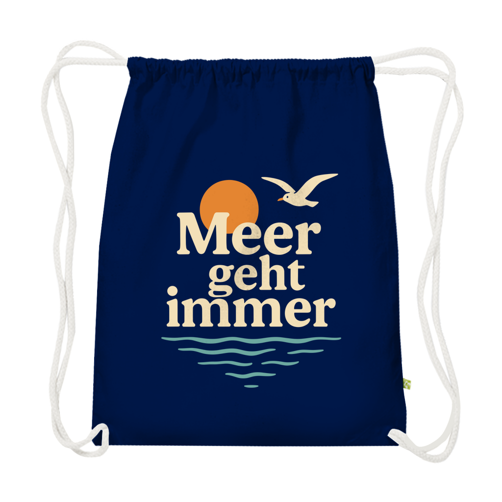 Turnbeutel MEER GEHT IMMER