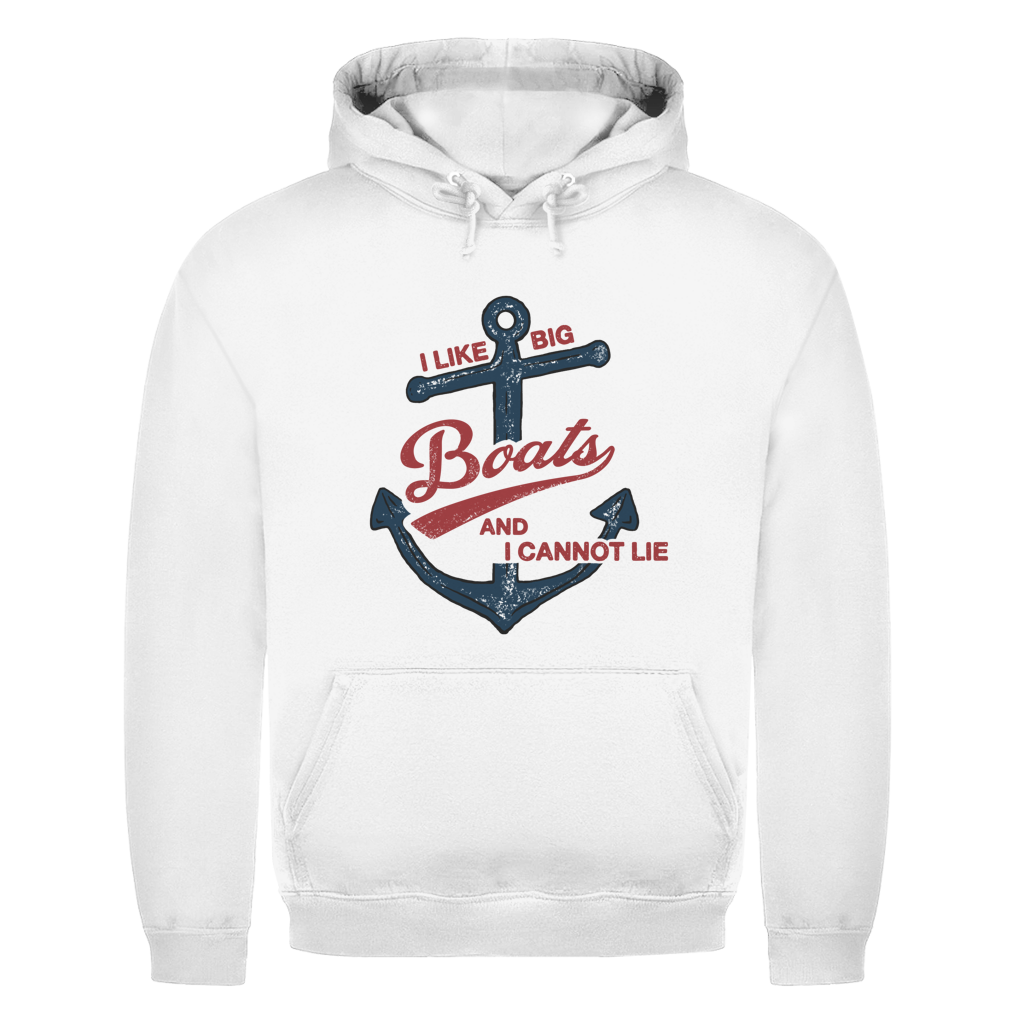 I LIKE BIG BOATS Herren Hoodie