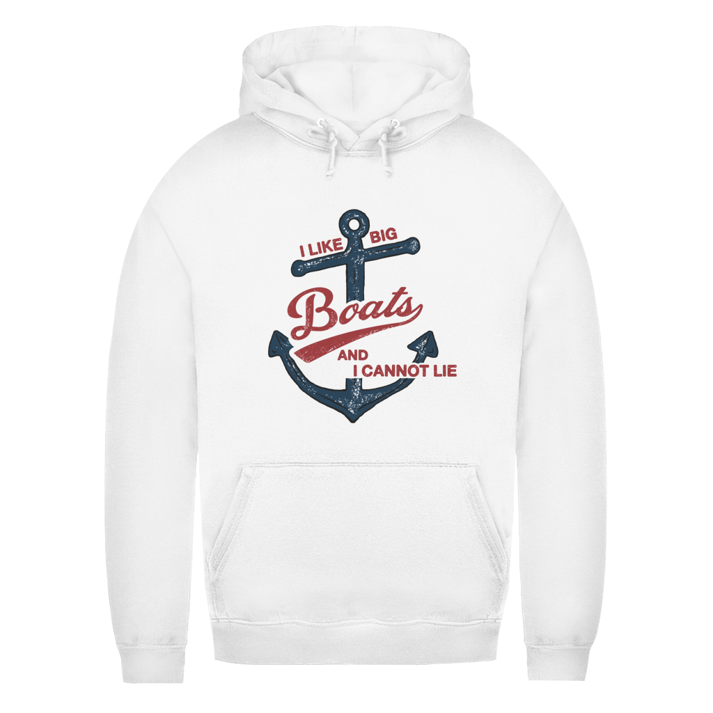 I LIKE BIG BOATS Damen Hoodie