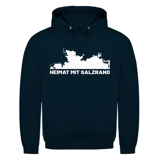 HEIMAT MIT SALZRAND Herren Hoodie