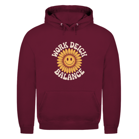 WORK DEICH BALANCE Herren Hoodie