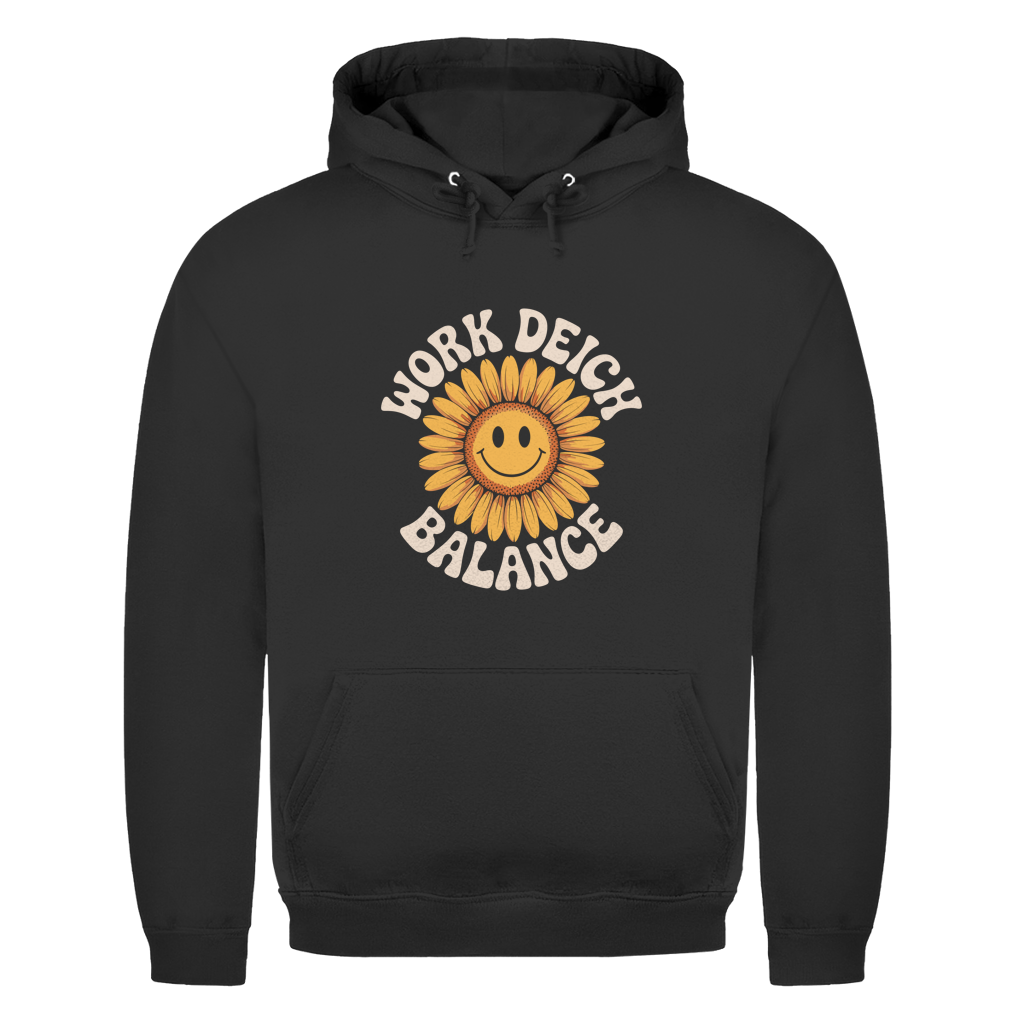 WORK DEICH BALANCE Herren Hoodie