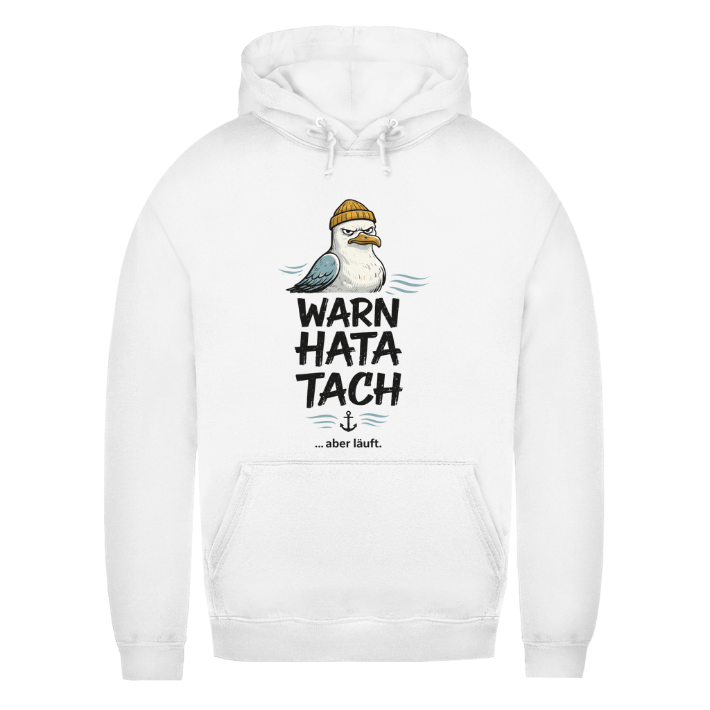 WARN HATA TACH ... ABER LÄUFT Damen Hoodie