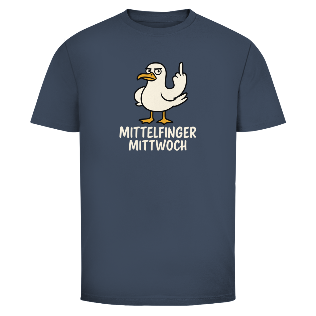 MITTELFINGER MITTWOCH T-Shirt