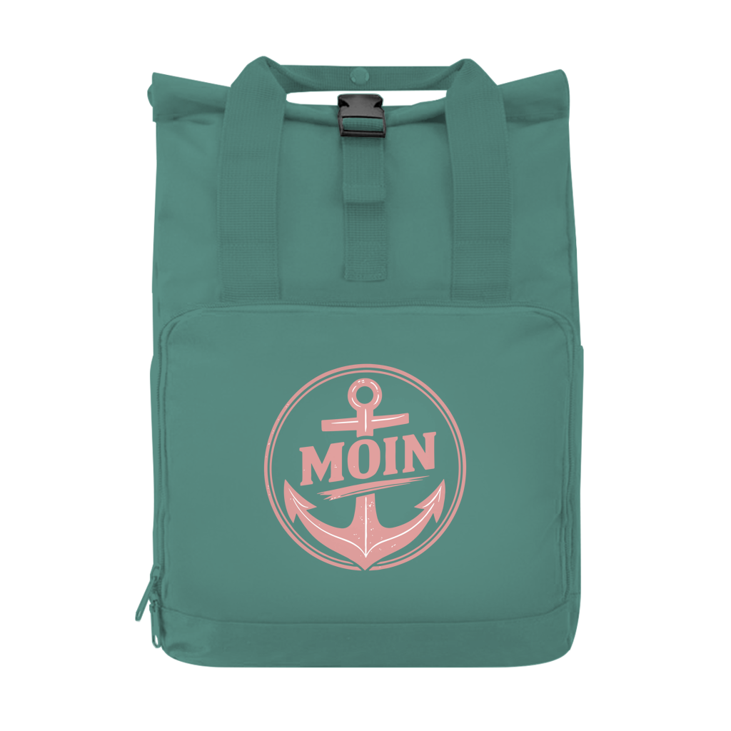 MOIN ANKER ROSÉ Rucksack mit Seitentasche