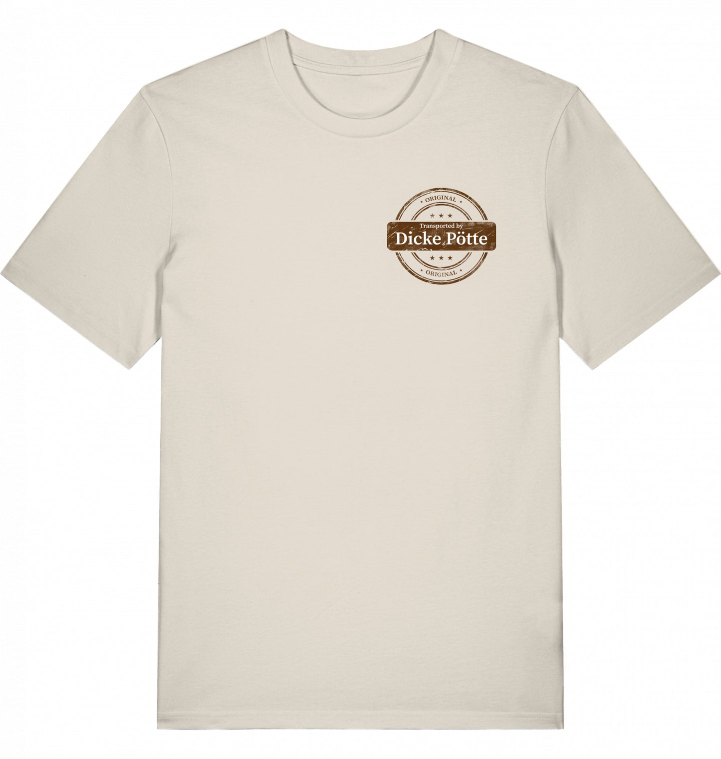 SHIPPED BY DICKE PÖTTE T-SHIRT MIT BACKPRINT