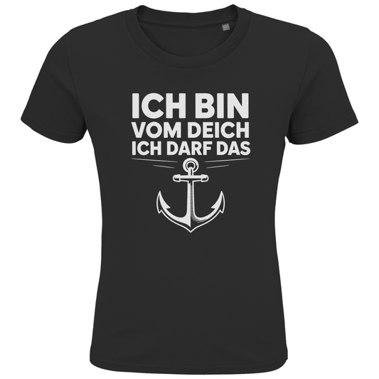 ICH BIN VOM DEICH ICH DARF DAS T-SHIRT KIDS