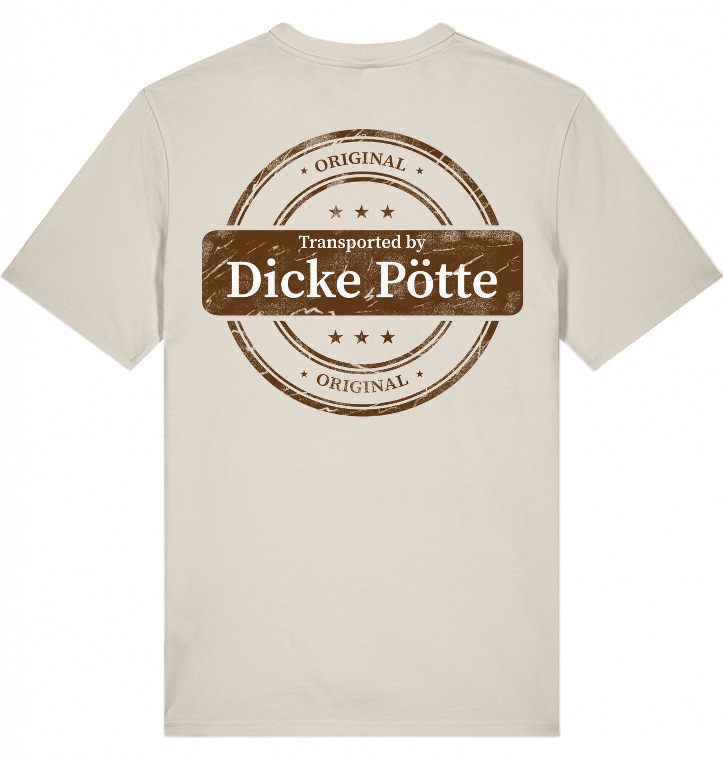 SHIPPED BY DICKE PÖTTE T-SHIRT MIT BACKPRINT
