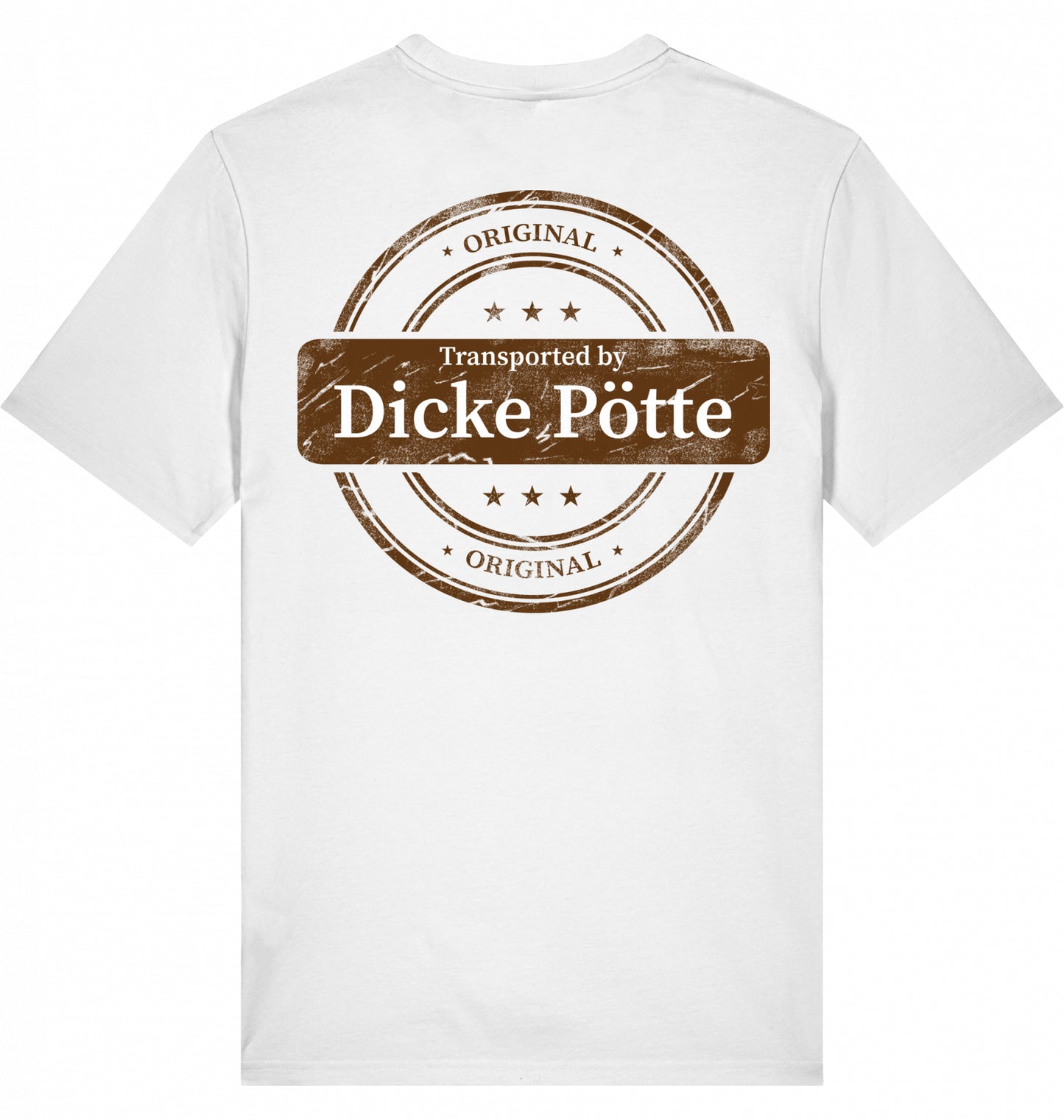 SHIPPED BY DICKE PÖTTE T-SHIRT MIT BACKPRINT