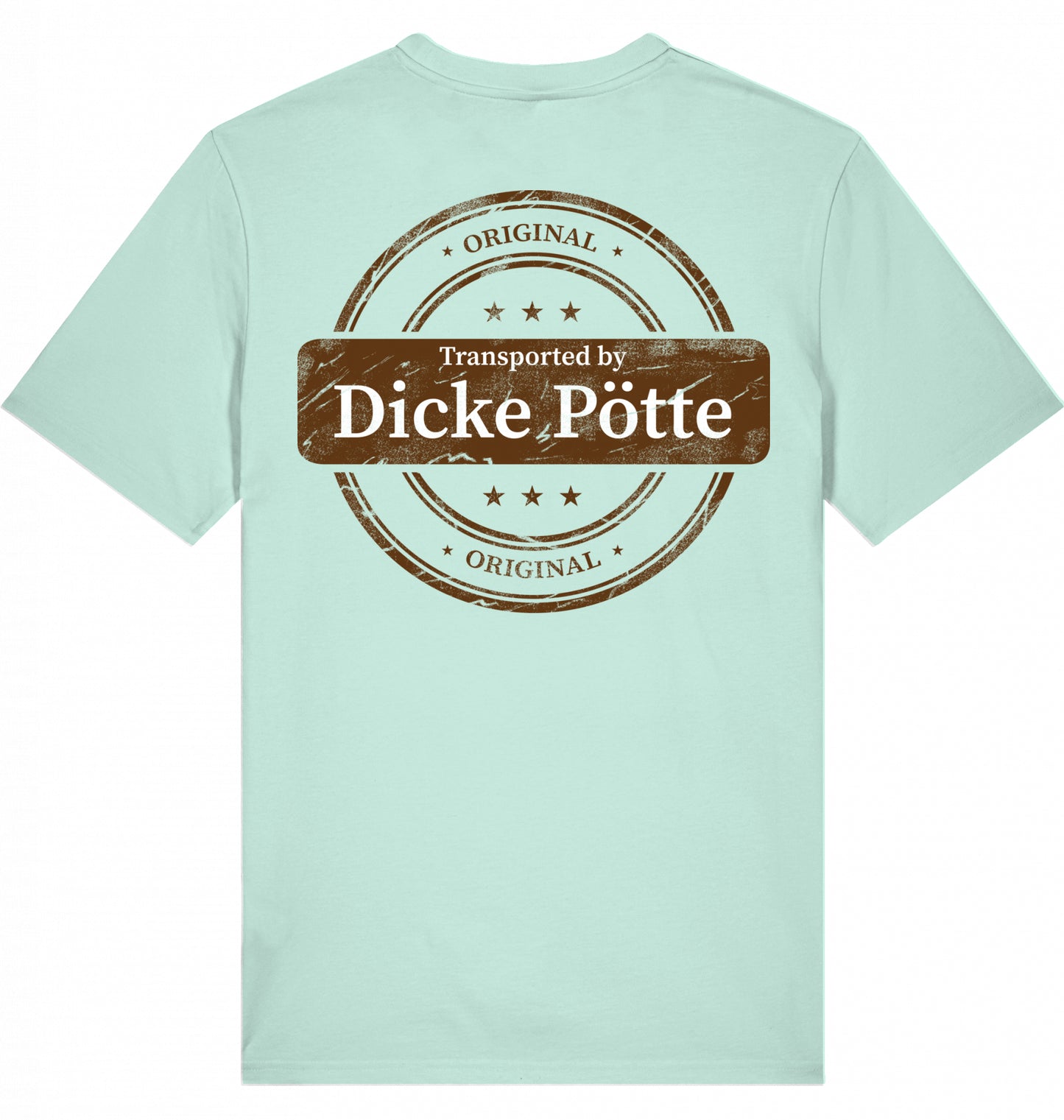 SHIPPED BY DICKE PÖTTE T-SHIRT MIT BACKPRINT
