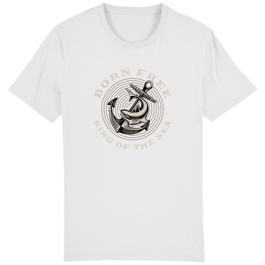 BORN FREE KING OF THE SEA T-SHIRT