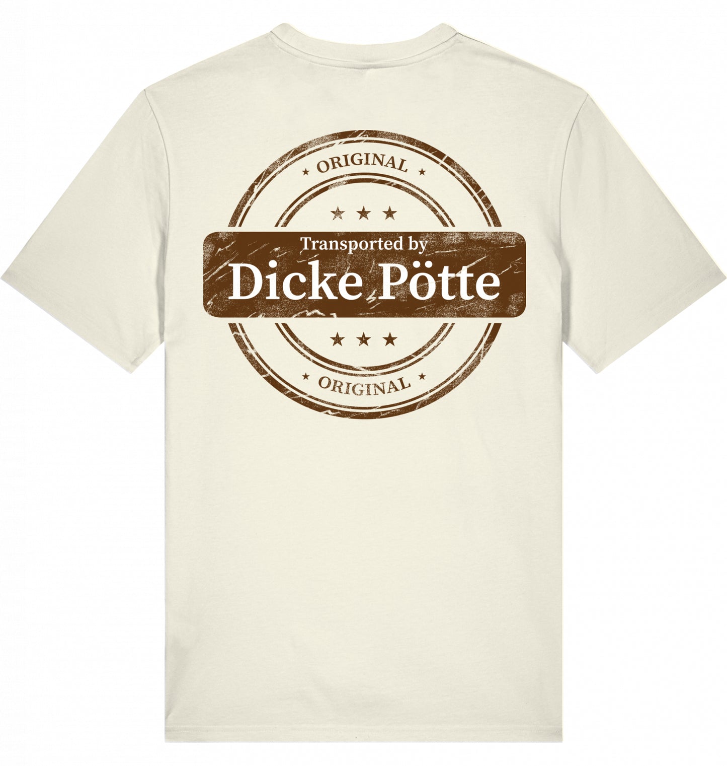 SHIPPED BY DICKE PÖTTE T-SHIRT MIT BACKPRINT