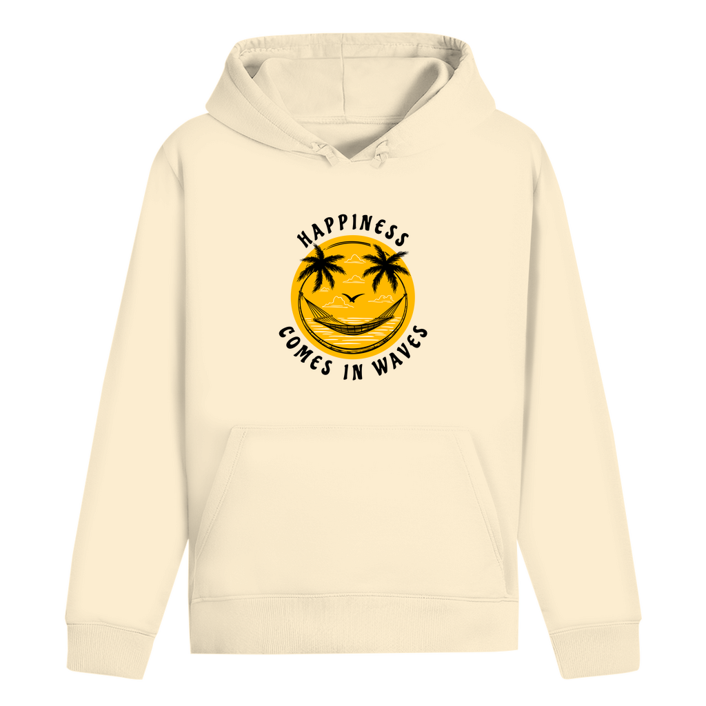 HAPPINESS COMES IN WAVES HOODIE