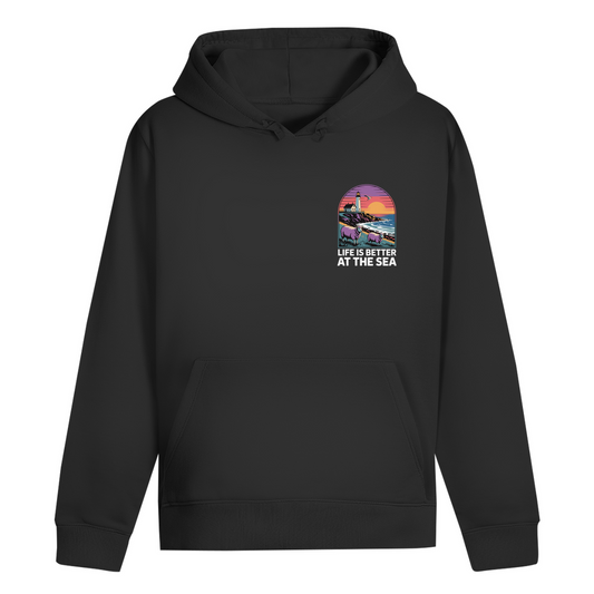 LIFE IS BETTER AT THE SEA HOODIE