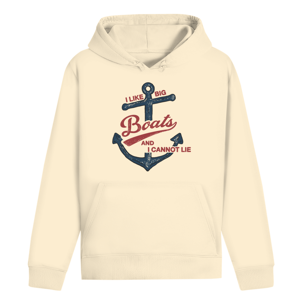 I LIKE BIG BOATS HOODIE