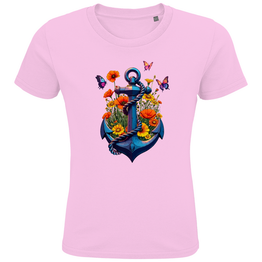 FLOWER POWER ANCHOR T-SHIRT KIDS