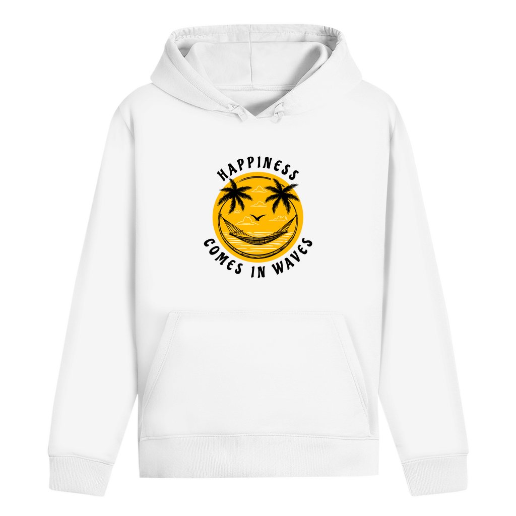 HAPPINESS COMES IN WAVES HOODIE