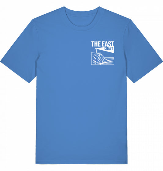 THE EAST COAST T-SHIRT MIT BACKPRINT