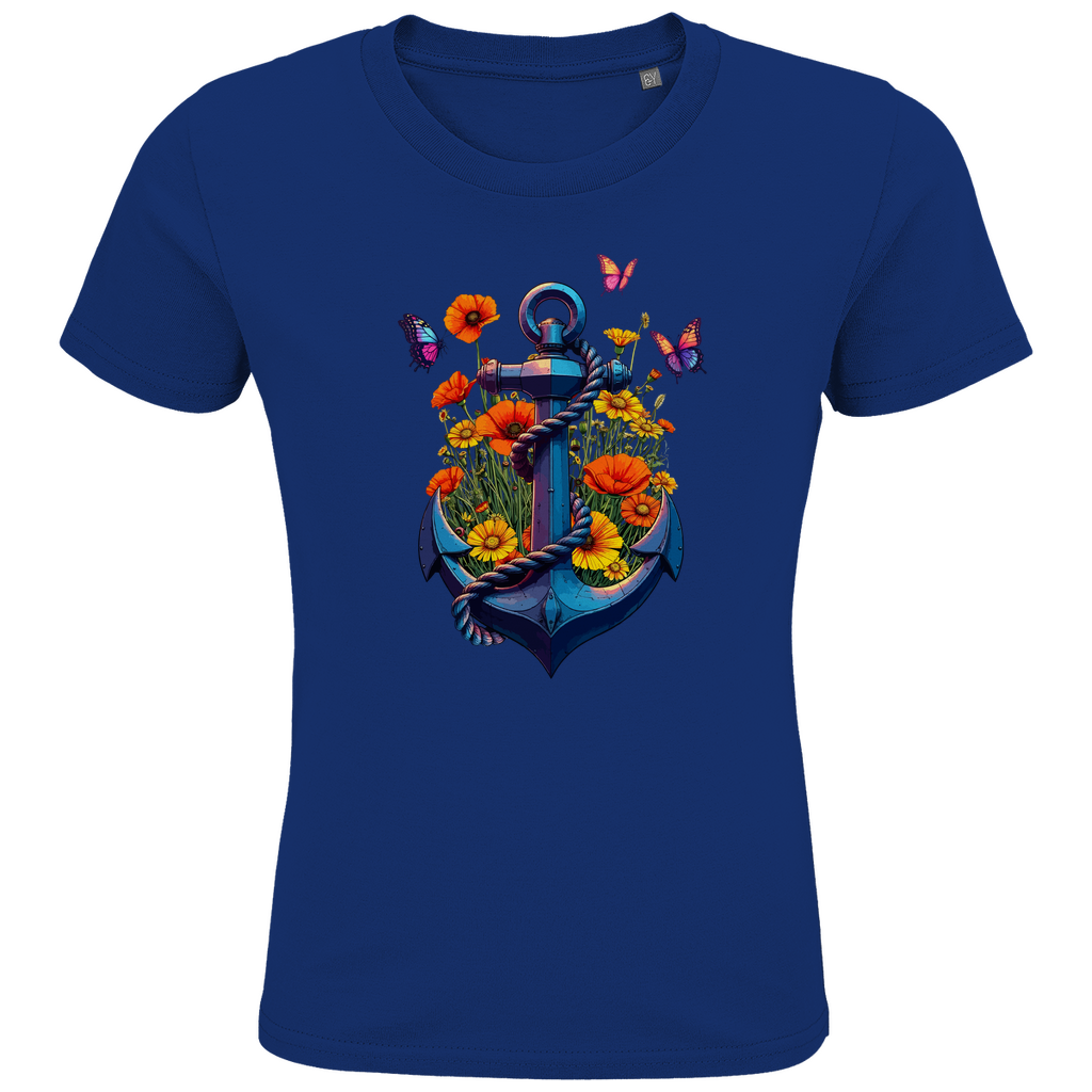 FLOWER POWER ANCHOR T-SHIRT KIDS
