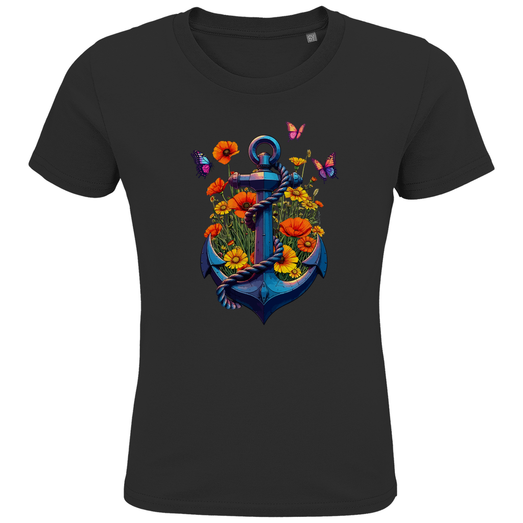 FLOWER POWER ANCHOR T-SHIRT KIDS