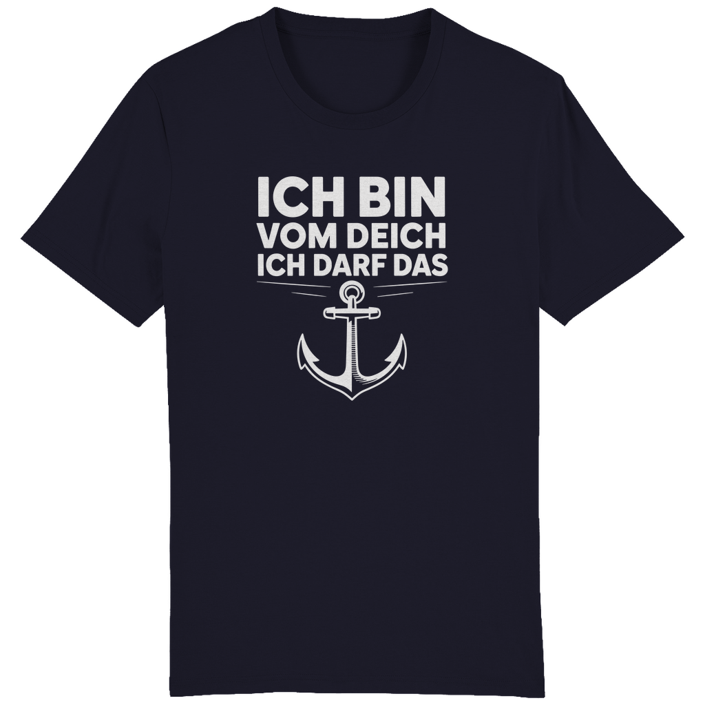 ICH BIN VOM DEICH ICH DARF DAS T-SHIRT
