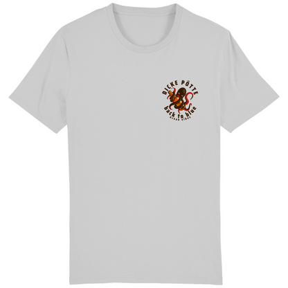 BACK TO BLUE T-SHIRT BACKPRINT