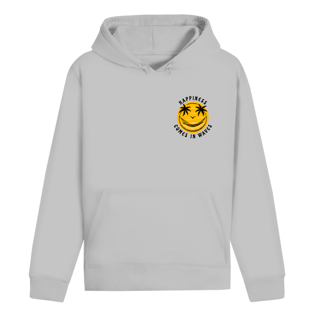 HAPPINESS COMES IN WAVES HOODIE