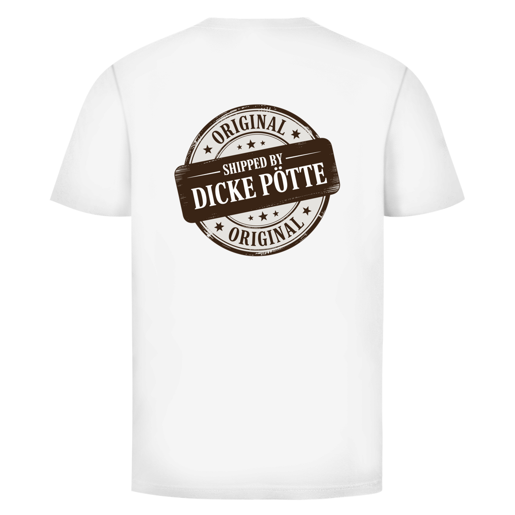 TRANSPORTED BY DICKE PÖTTE Backprint Shirt