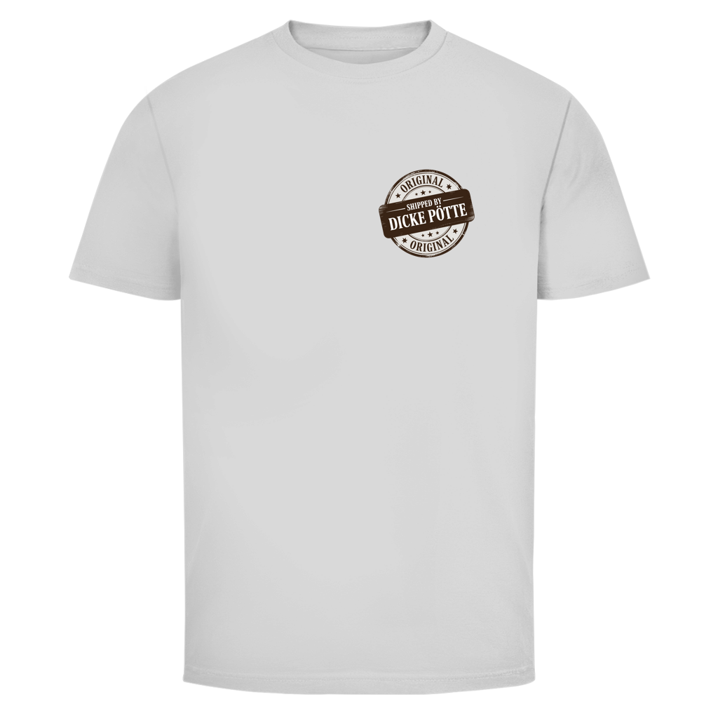 TRANSPORTED BY DICKE PÖTTE Backprint Shirt