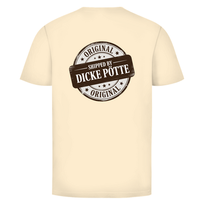 TRANSPORTED BY DICKE PÖTTE Backprint Shirt