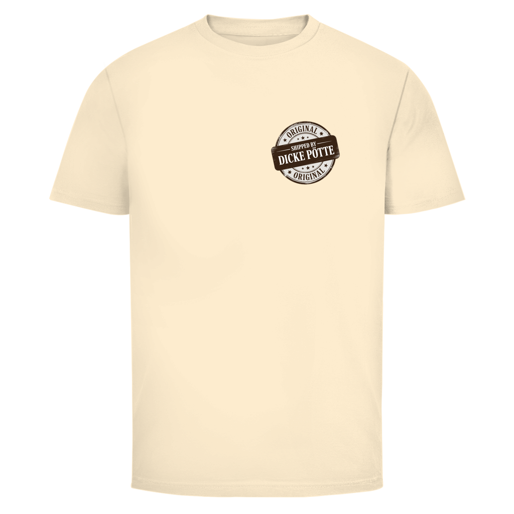 TRANSPORTED BY DICKE PÖTTE Backprint Shirt