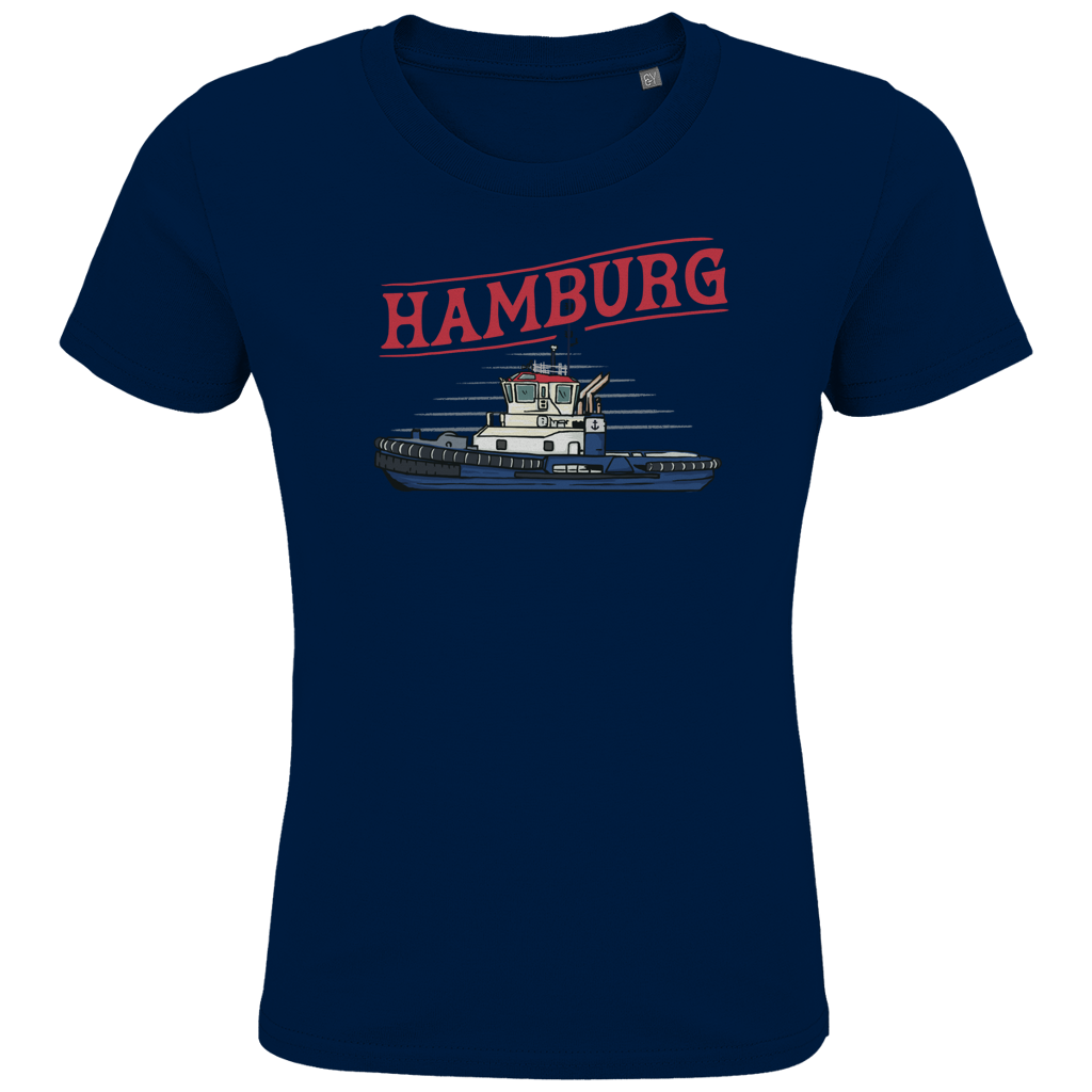 HAMBURG SCHLEPPER ⚓️ Kids Bio Shirt