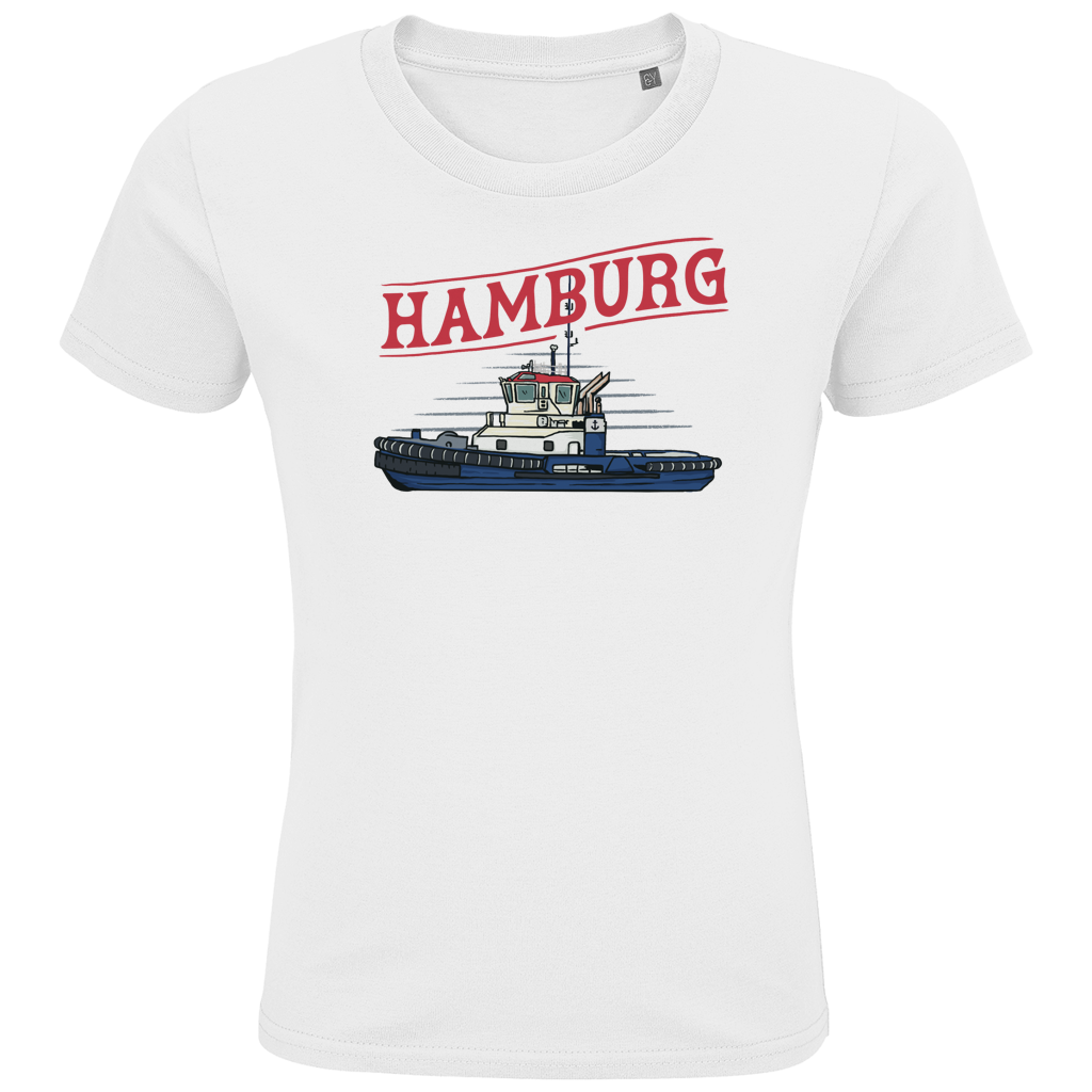 HAMBURG SCHLEPPER ⚓️ Kids Bio Shirt